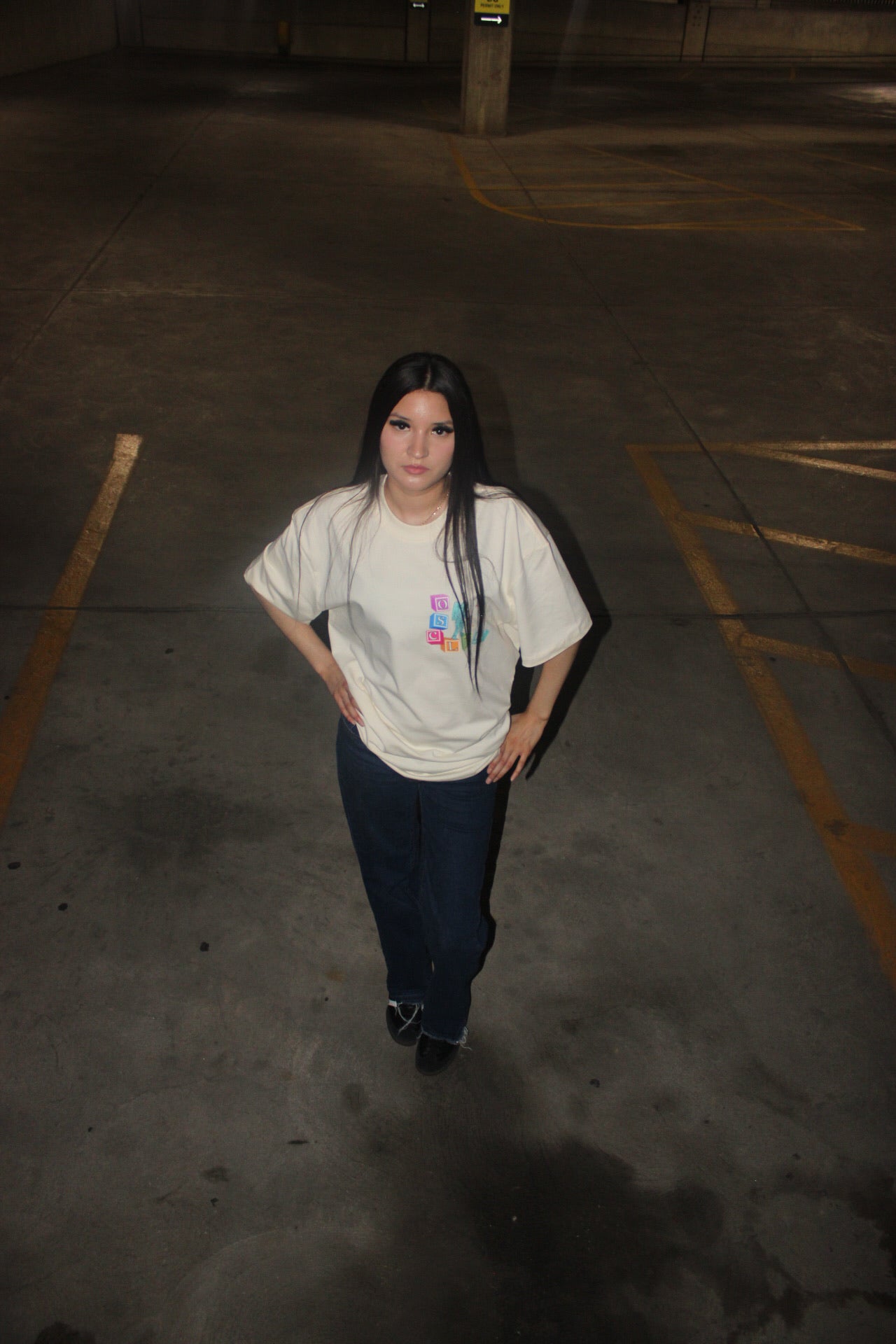 OS CLUB ESSENTIAL TEE (CREAM)