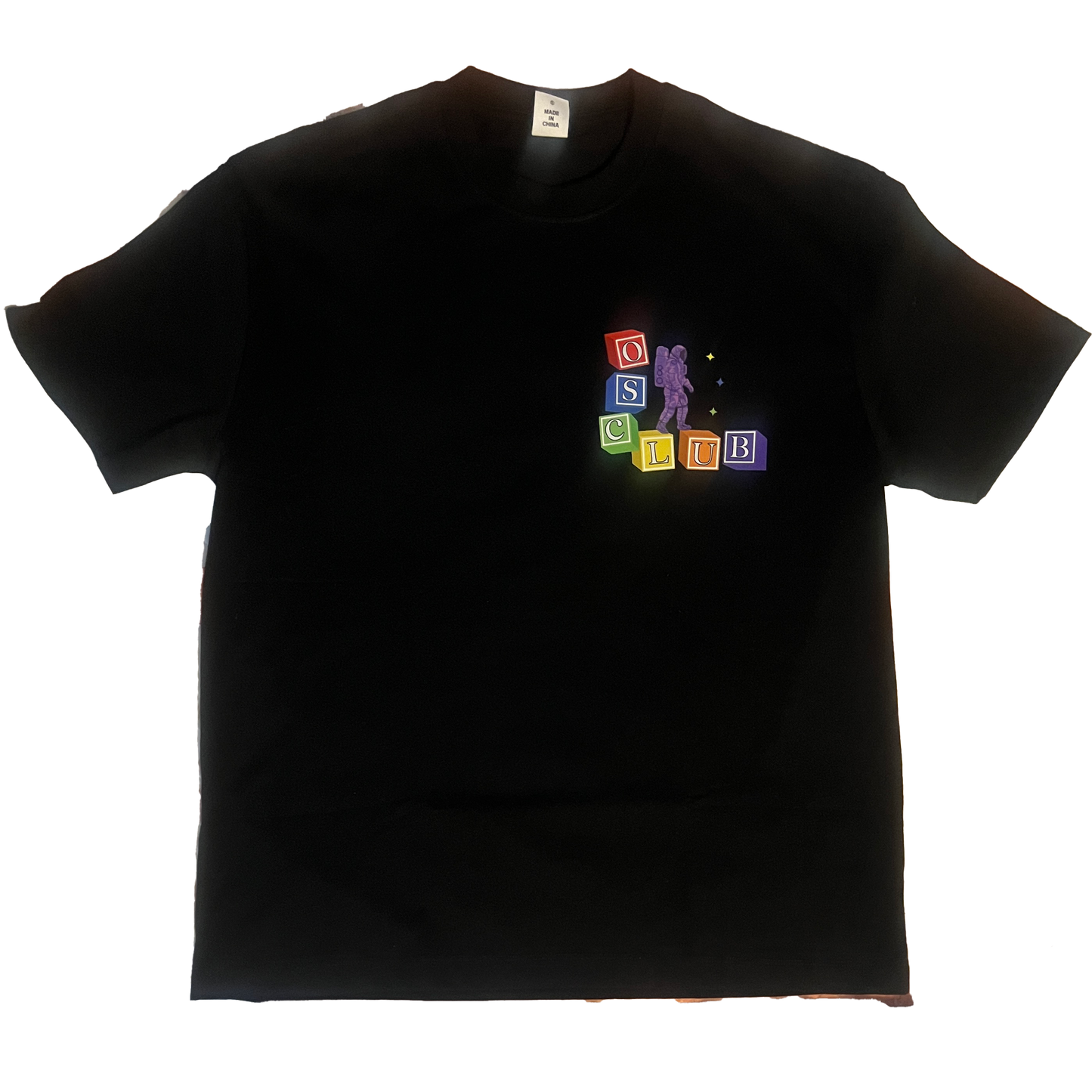 OS CLUB ESSENTIAL TEE (BLACK)