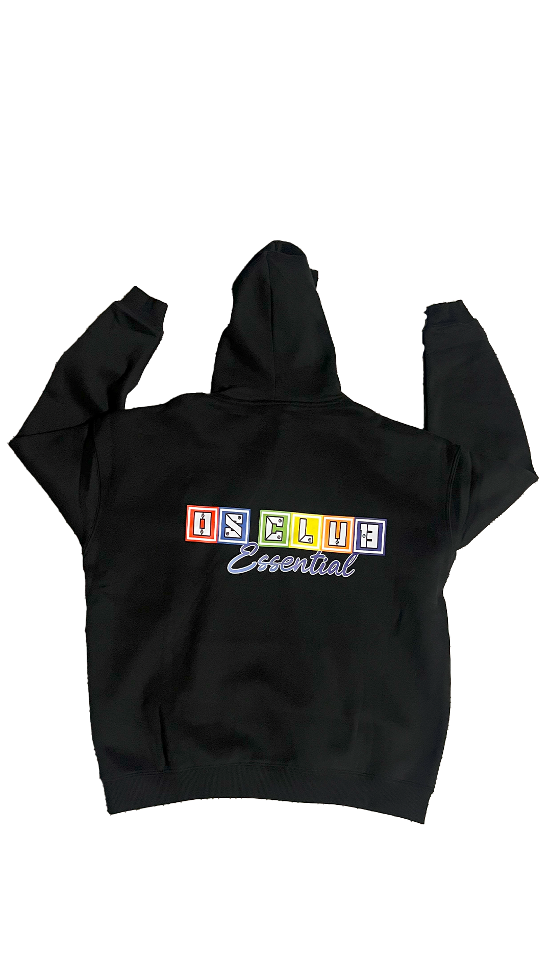 OS CLUB ESSENTIAL HOODIE (BLACK)