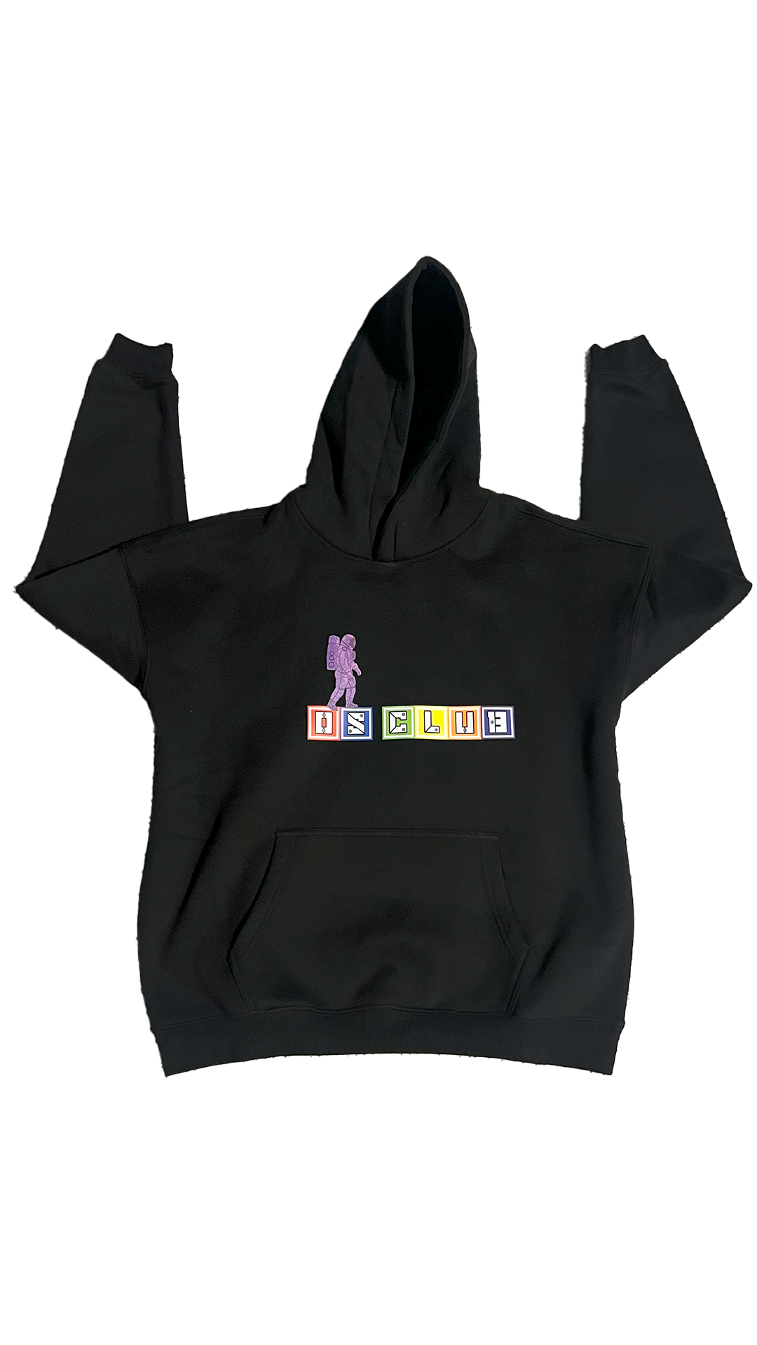 OS CLUB ESSENTIAL HOODIE (BLACK)