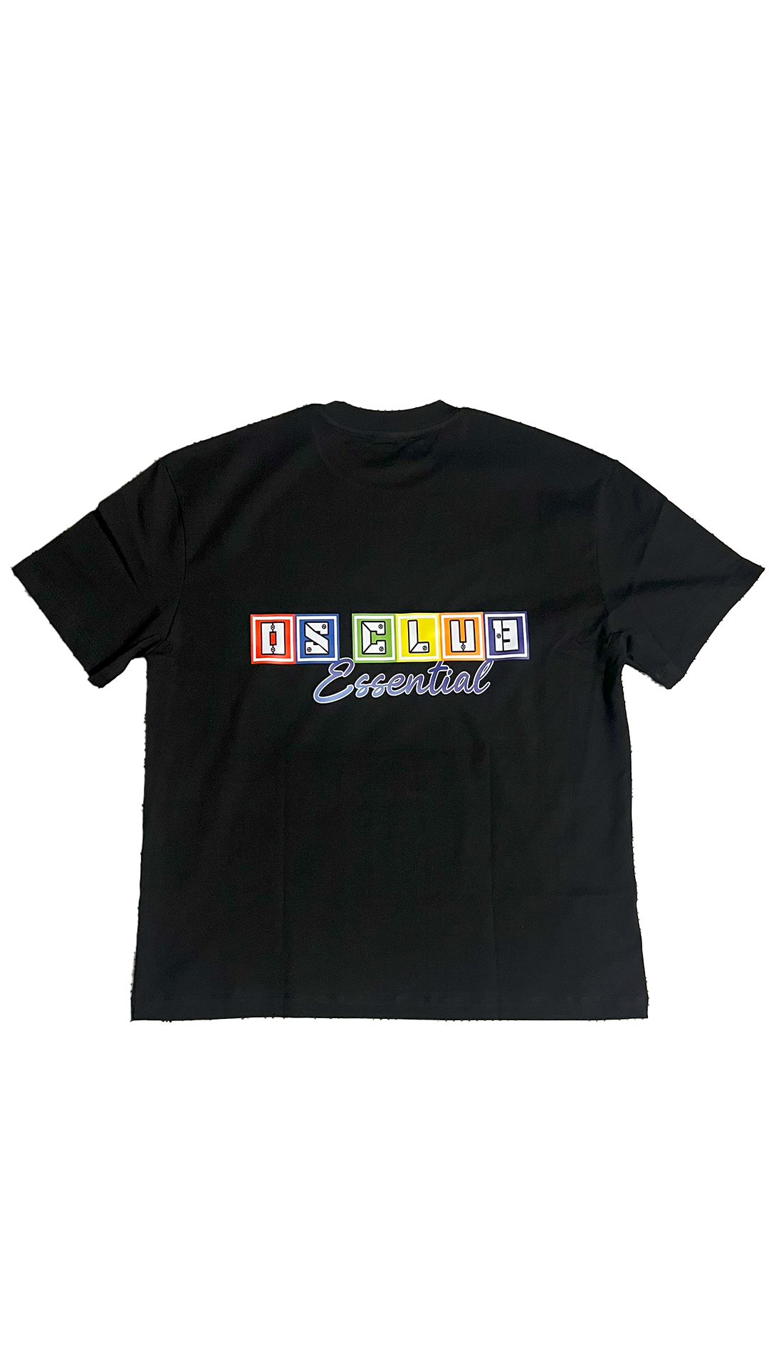 OS CLUB ESSENTIAL TEE 2.0 (BLACK)
