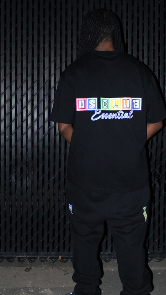 OS CLUB ESSENTIAL TEE 2.0 (BLACK)