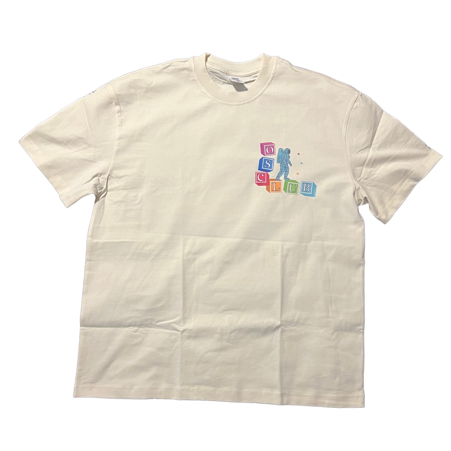 OS CLUB ESSENTIAL TEE (CREAM)