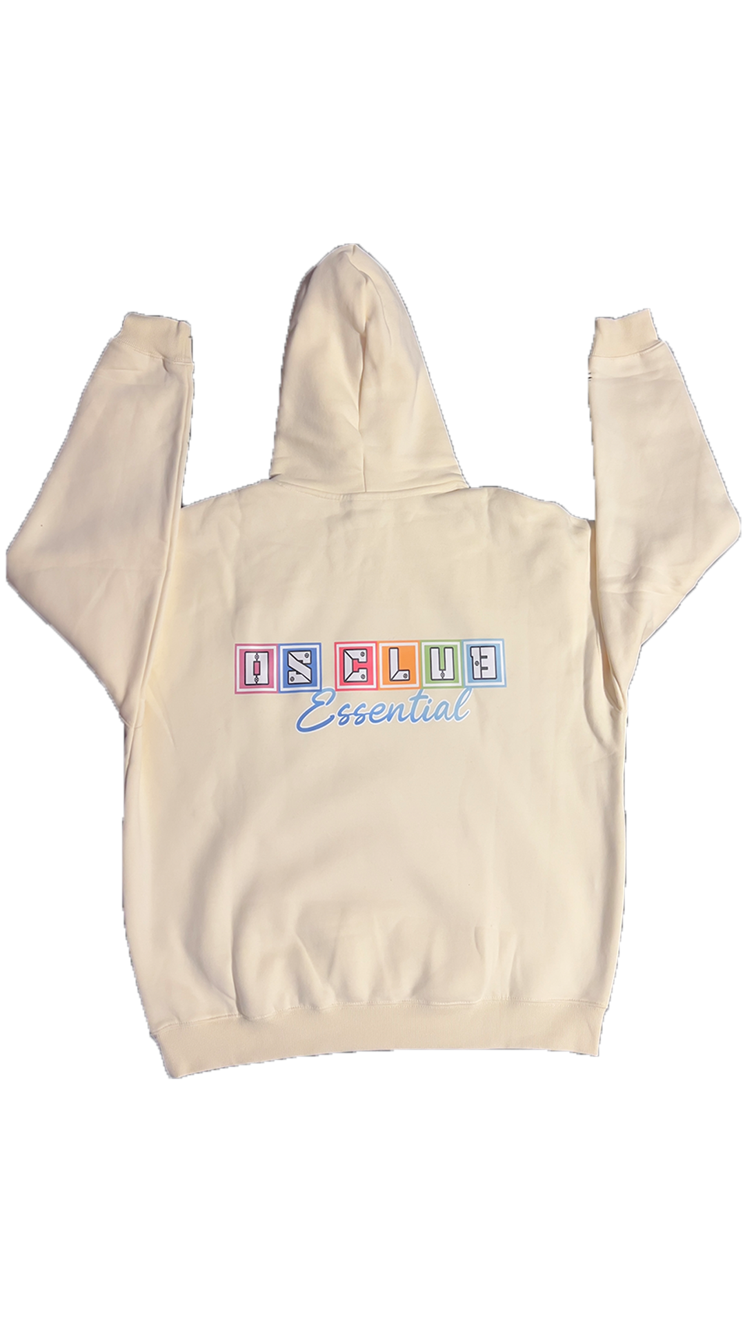 OS CLUB ESSENTIAL HOODIE (CREAM)