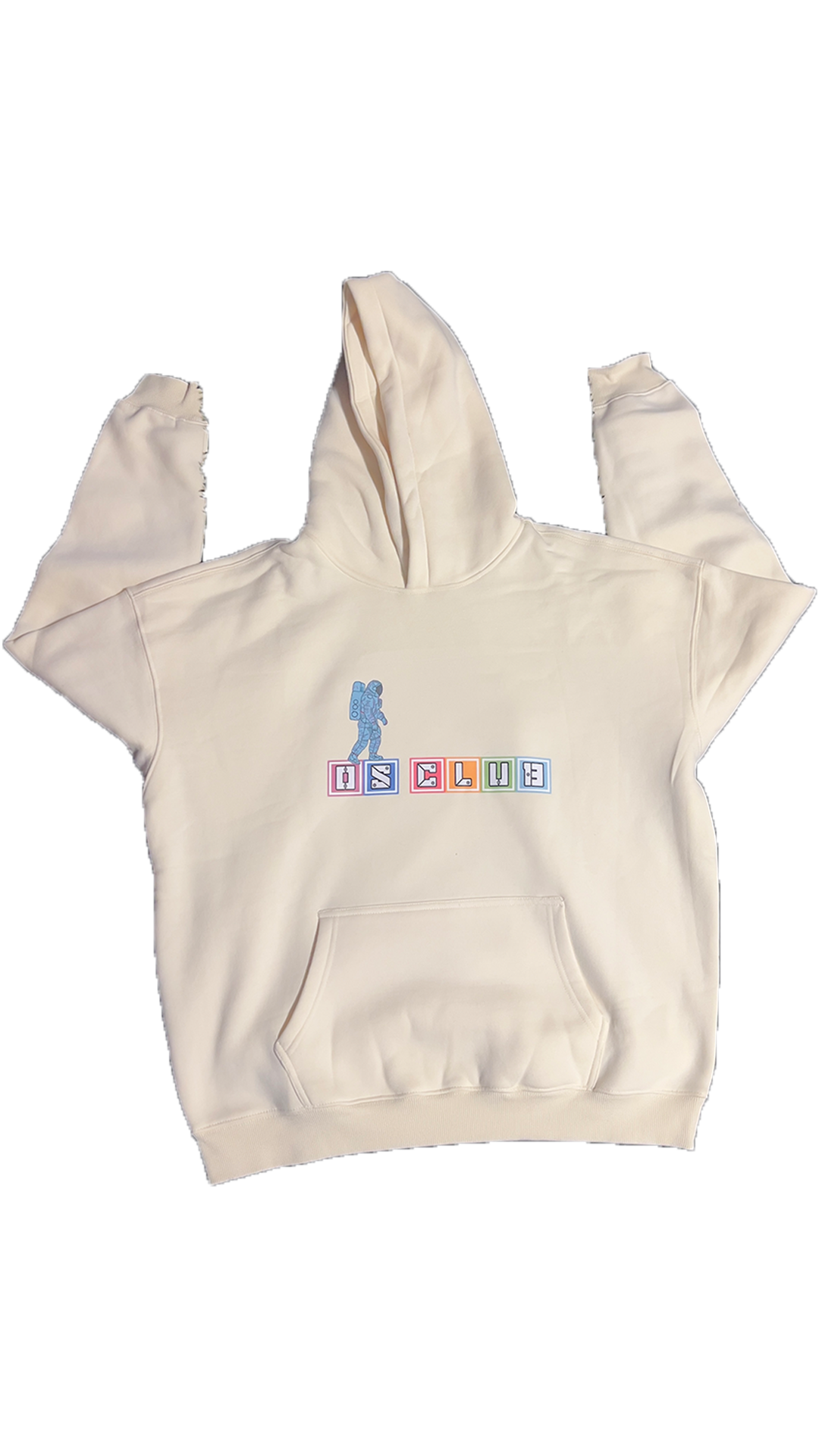 OS CLUB ESSENTIAL HOODIE (CREAM)