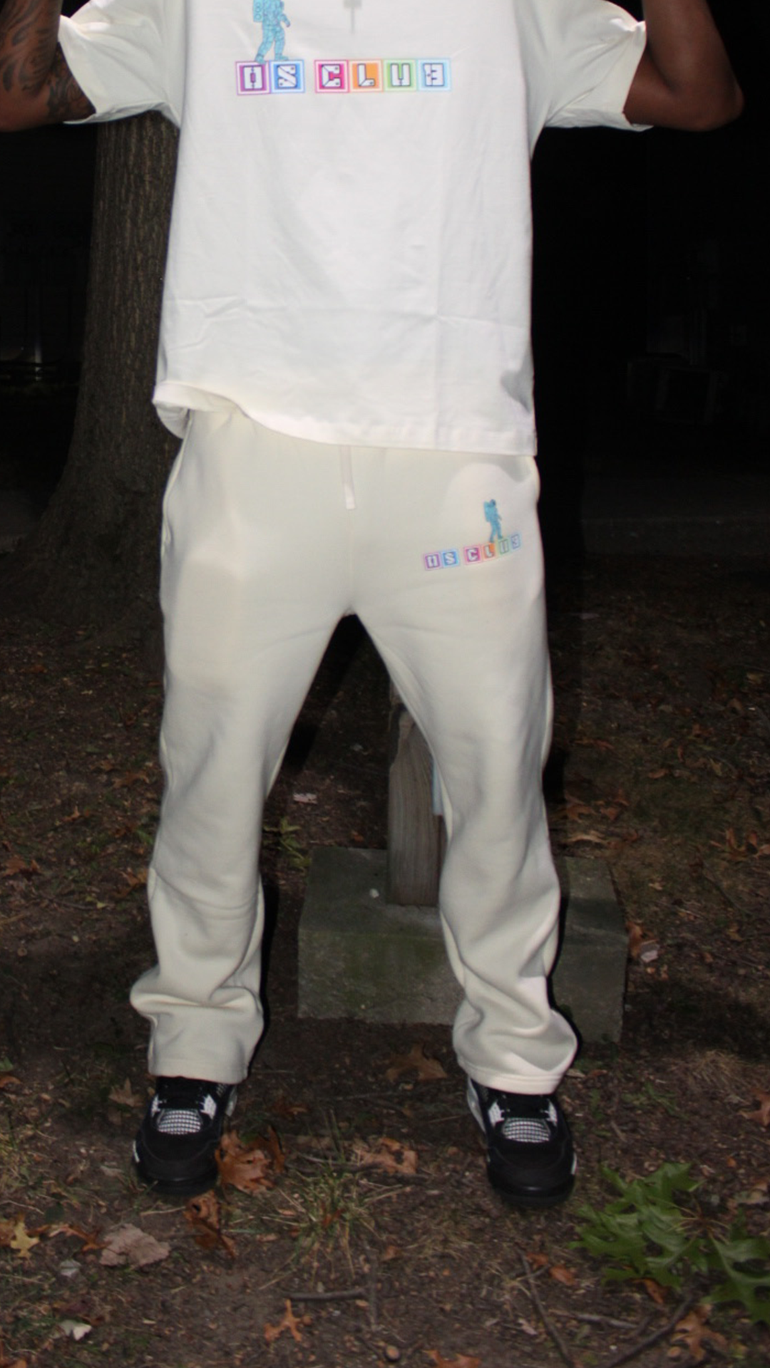 OS CLUB ESSENTIAL SWEATS (CREAM)