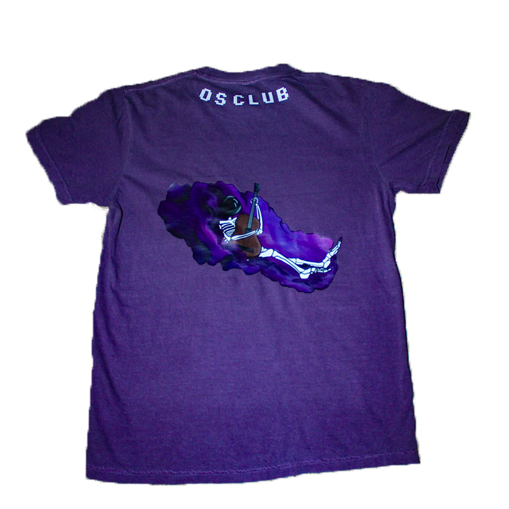 OS " Rockstar " Tee (Purple)