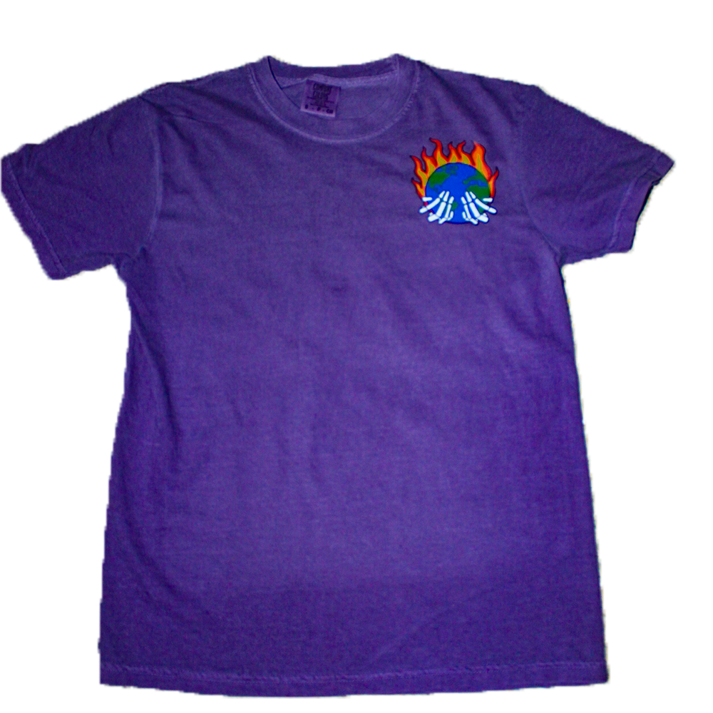 OS " Rockstar " Tee (Purple)